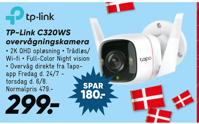 Tp-link C320ws Overvågnings Kamera