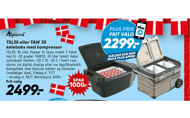 Tsl35 Eller Taw 35 Køleboks Med Kompressor