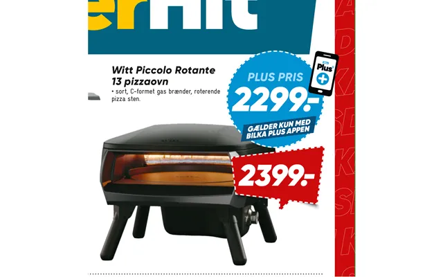 Witt Piccolo Rotante 13 Pizzaovn