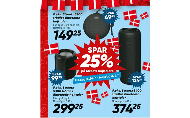 På Streetz Højttalere