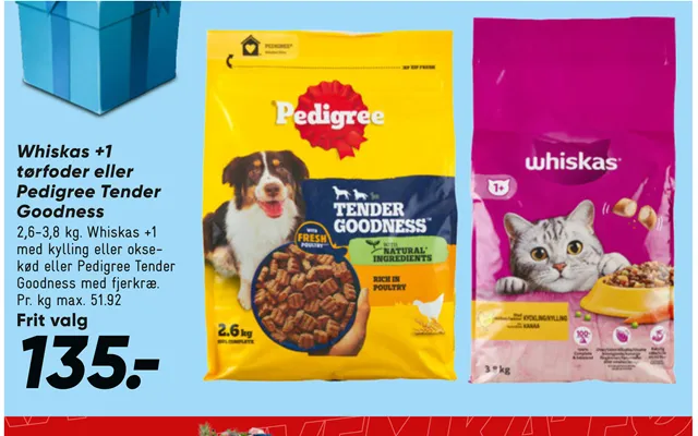 Tørfoder Eller Pedigree Tender Goodness