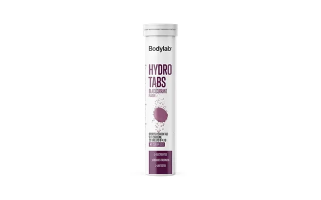 Bodylab Hydro Tabs Blackcurrant 20 Stk. Elektrolytter