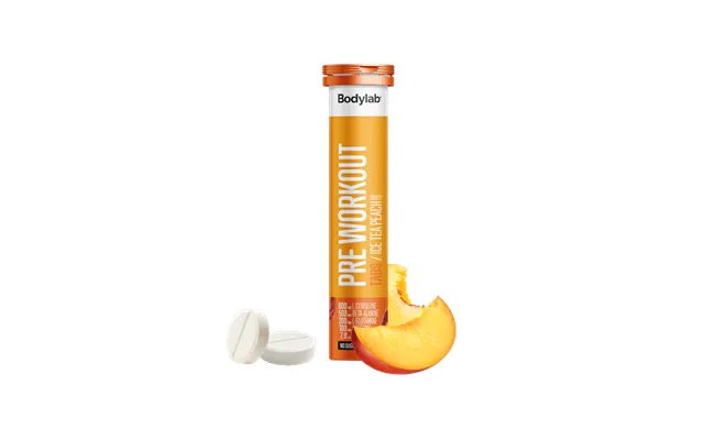 Bodylab Pre Workout Tabs 20 Stk - Ice Tea Peach