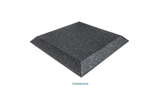 Fitnessgulv Pro 50x50x3 Cm 1 Stk Gulvplade