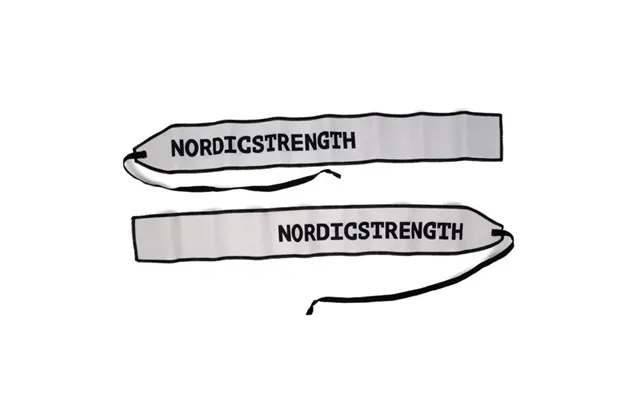 Håndledsstøtte I Nylon Nordic Strength Hvid