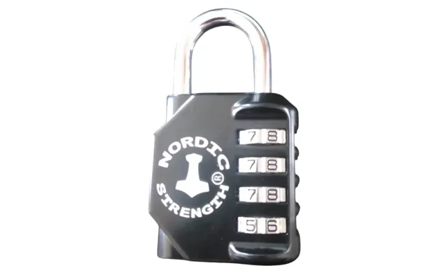 Hængelås Med Kode Nordic Strength