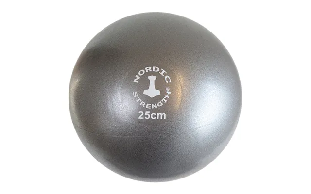 Pilatesbold 25 Cm Grå