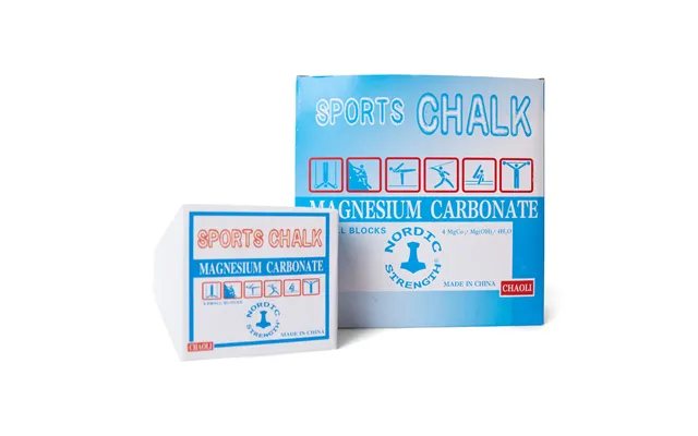 Sports Kalk Til Fitness - Magnesium Carbonat 8 Blokke