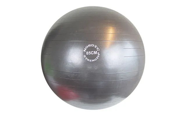 Træningsbold 85 Cm Grå - Nordic Strength