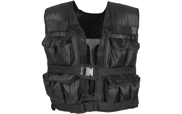 Vægtvest Sort 10 Kg Gorilla-sports