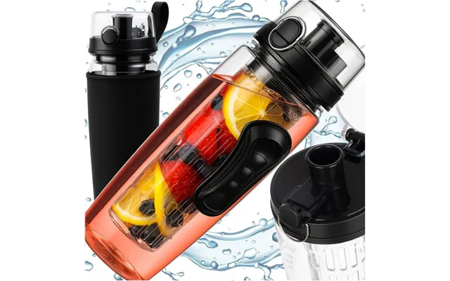 Vandflaske Med Frugtsigte 1 L 1000 Ml