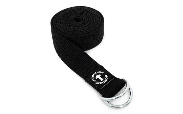 Yogabælte Med Metallukning - Sort