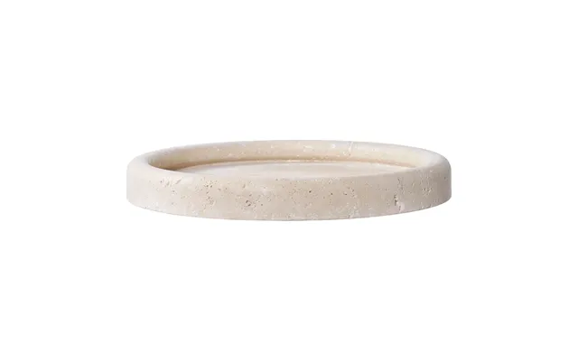 Bakke - Bakke, Travertin, Natur Ø25,5 Cm