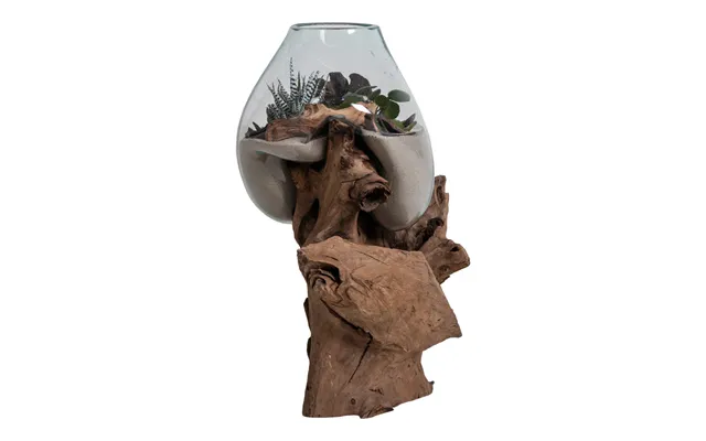 San Marino Waterdrop - Waterdrop, Teak Glas, Natur H 50 Cm
