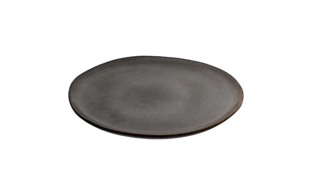 Selma Middagstallerken - Middagstallerken, Keramik, Grå Brun Ø27cm, Sæt Af 4