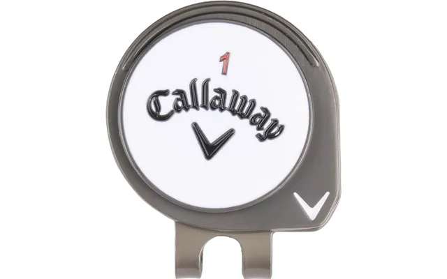 Callaway Cap Clip Gunmetal Boldmarkør