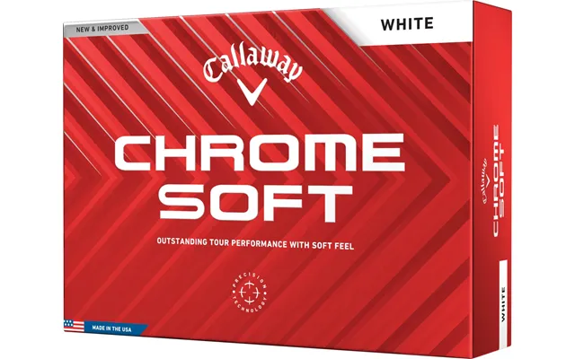 Callaway Chrome Soft 2024 Golfbolde - White