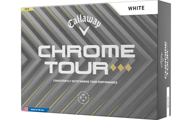 Callaway Chrome Tour Triple Diamond 2025 Golfbolde - White