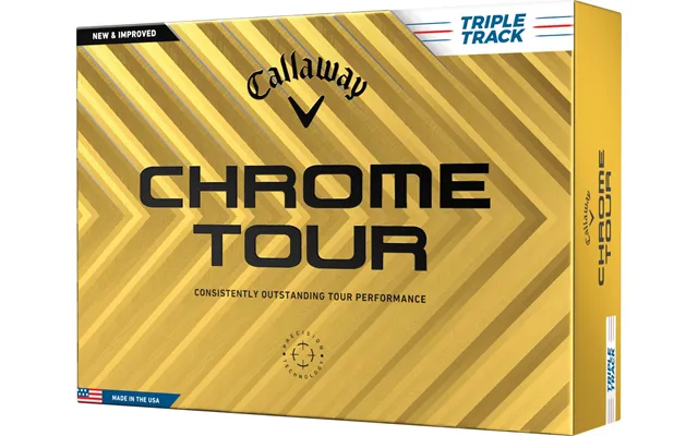 Callaway Chrome Tour Triple Track 2024 Golfbolde - White