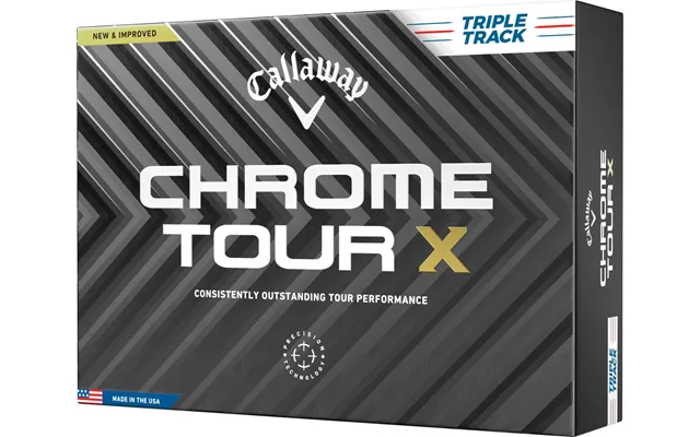 Callaway Chrome Tour X Triple Track 2024 Golfbolde - White