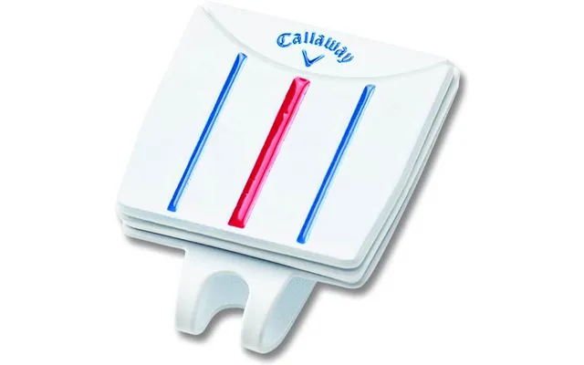 Callaway Triple Track Cap Clip White Boldmarkør