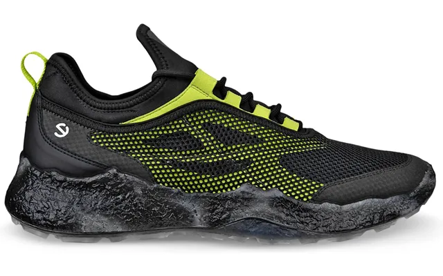 Ecco Biom H5.2 Textile Herre Golfsko Uden Spikes - Black Lime Punch Black