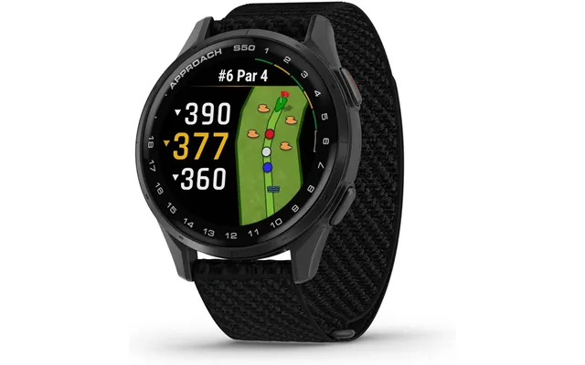 Garmin Approach S50 43 Mm Black Slate Gps Ur