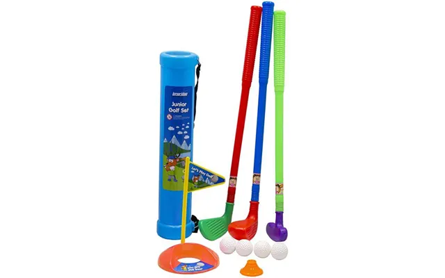 Longridge Plastik 0-3 År Junior Golfsæt - Blå