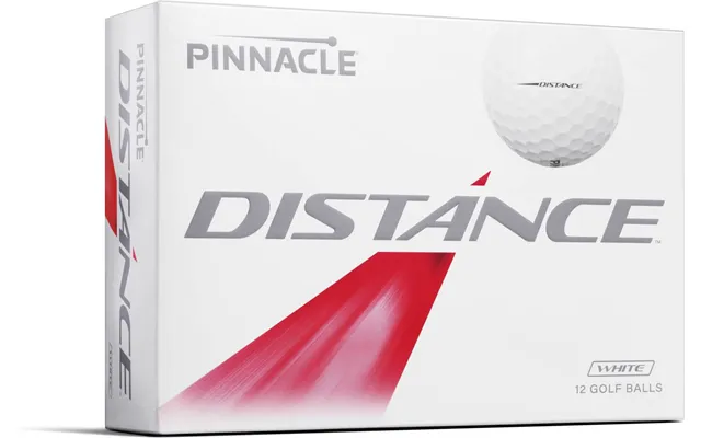 Pinnacle Distance Herre Golfbolde - Hvid