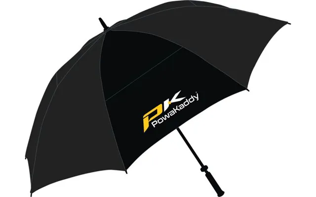Powakaddy Hurricane Telescopic Paraply - Black