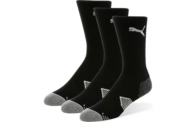Puma Essential Crew Cut 3-pak Sokker - Puma Black