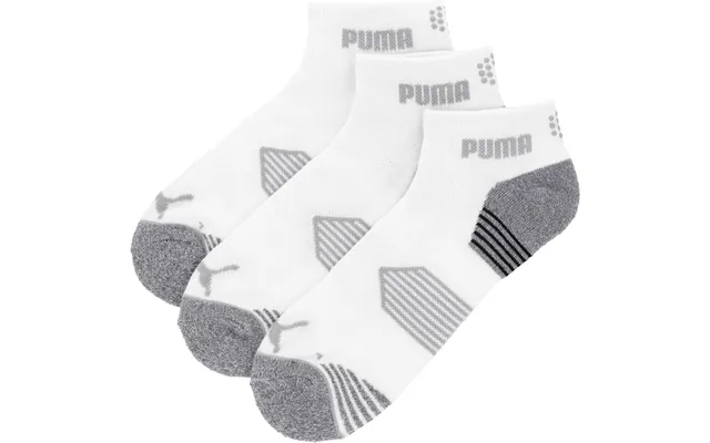 Puma Essential Quater Cut 3-pak Sokker - Bright White