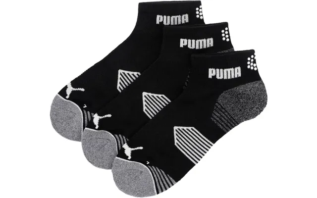 Puma Essential Quater Cut 3-pak Sokker - Puma Black