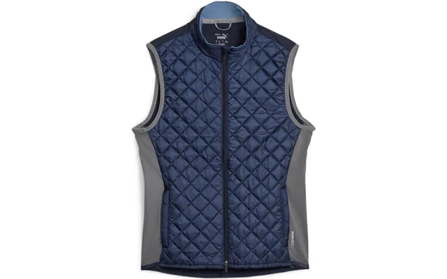 Puma Frost Quilted Herre Vest - Navy Blazer Slate Sky