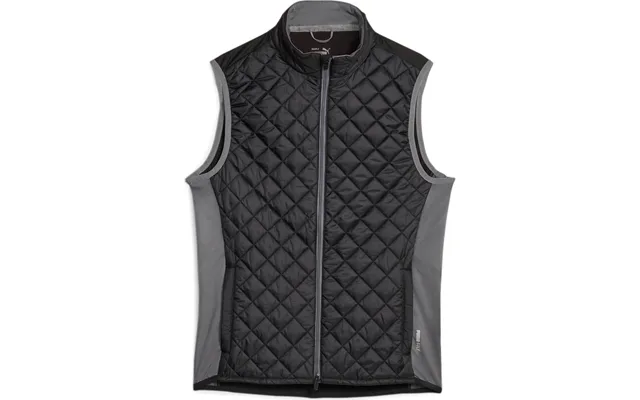 Puma Frost Quilted Herre Vest - Puma Black Slate Sky
