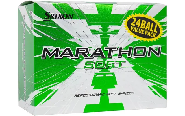 Srixon Marathon Soft 24 Bolde Golfbolde - Hvid