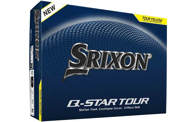 Srixon Q-star Tour 2026 Golfbolde - Gul