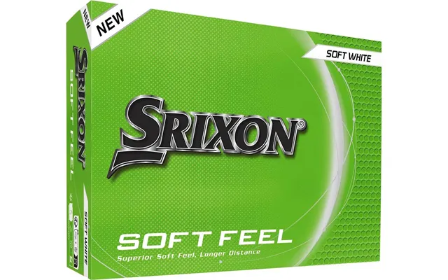 Srixon Soft Feel 2025 Herre Golfbolde - Hvid