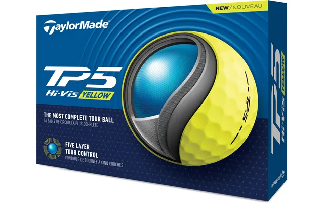 Taylormade Tp5 2024 Golfbolde - Gul