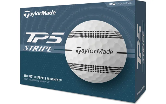 Taylormade Tp5 Stripe Golfbolde - Hvid