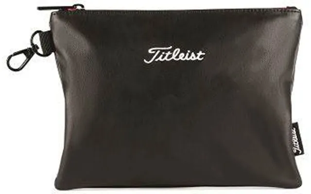 Titleist Classic Zippered Pouch Taske - Black