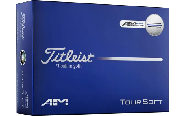 Titleist Tour Soft Aim 2026 Golfbolde - Blue