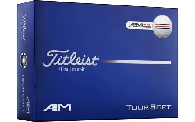 Titleist Tour Soft Aim 2026 Golfbolde - Red