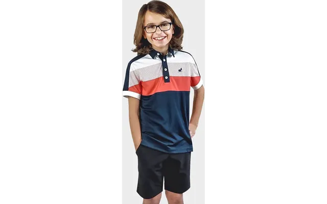 What Bunkers Andrew Drenge Poloshirt - Navy Red