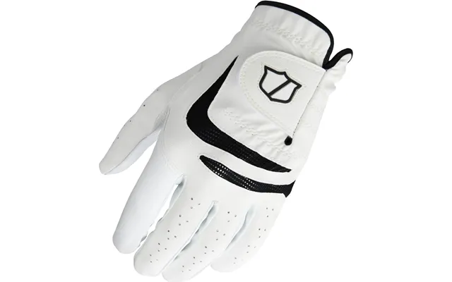 Wilson Grip Plus Syntetisk Herre Golfhandske - White