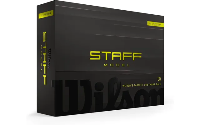 Wilson Staff Model Golfbolde - Yellow