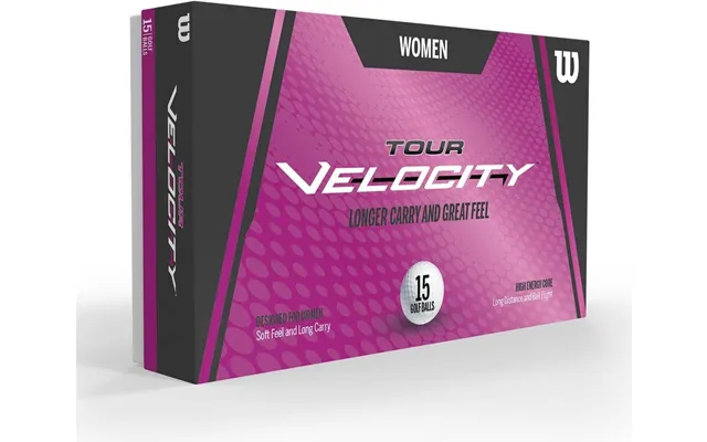 Wilson Staff Tour Velocity Women Dame Golfbolde - Hvid