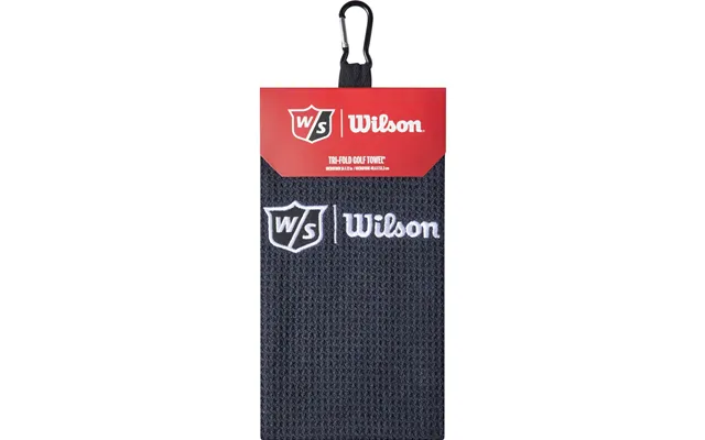 Wilson Staff Tri Fold Black Håndklæde