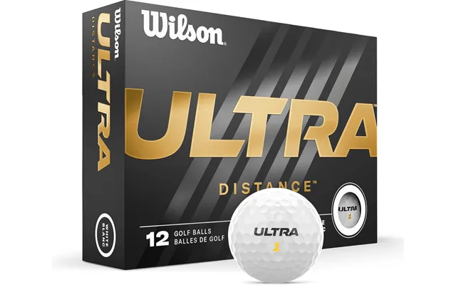 Wilson Staff Ultra Distance 2023 Golfbolde - Hvid