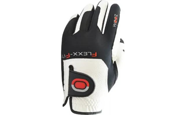 Zoom All Weather Syntetisk Herre Golfhandske - White Black Red